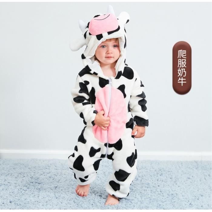 Surpyjama en Polaire Bébé- Pyjama Fille et Garçon et Couverture Bébé  Vêtements Bébé Fille et Garçon Panda Noir - Cdiscount Prêt-à-Porter