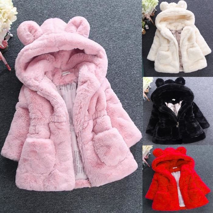 Manteau best sale fourrure ours