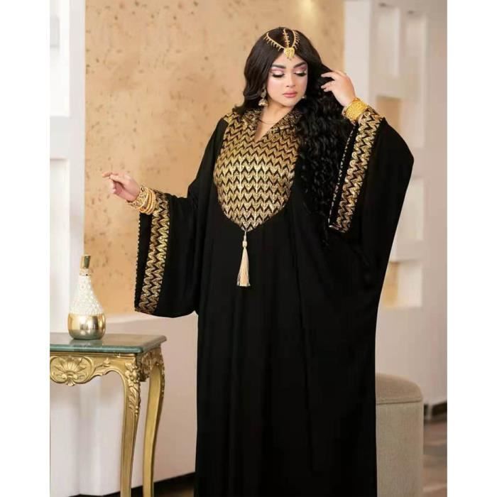 Eid Mubarak Abaya duba turquie musulman Hijab robe femmes cristal