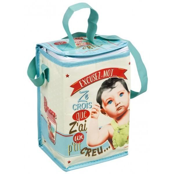 Sac Isotherme Bebe Petit Creux Pour Biberon Gouter Sortie Repas Pots Voyage Enfant Fille Garcon Idee Cadeau Humoristique Natives Cdiscount Puericulture Eveil Bebe