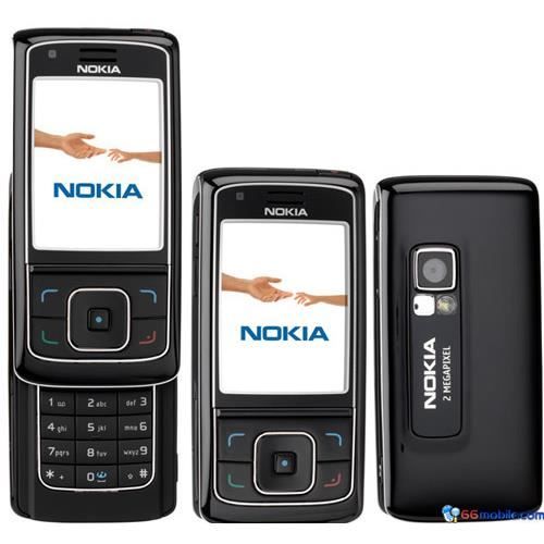 Téléphone mobile - NOKIA - 6288 NOIR - Coulissant - 2 mégapixels - EDGE/3G