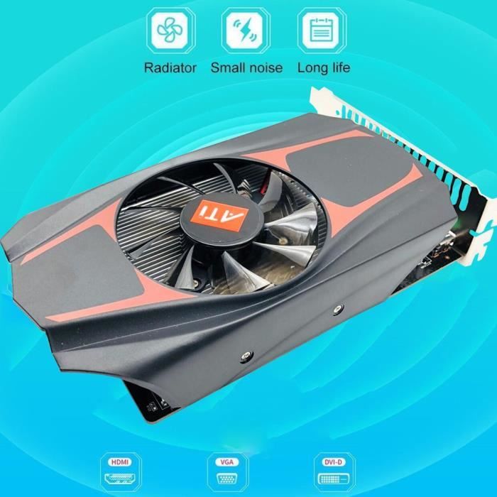 HD7670 Grafikkarte 4 GB DDR5 – Für Gaming & Multimedia, PCI Express 2.0