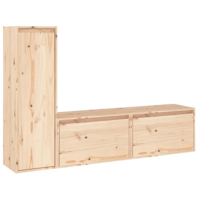 Support Multimédia AV à Roulettes - Meuble Stéréo 3 Niveaux En Bois Et Acier - Pour Ampli, Enceintes, Console De Jeu, Tourne-disque (Noir, 60x54x82,5 Cm)