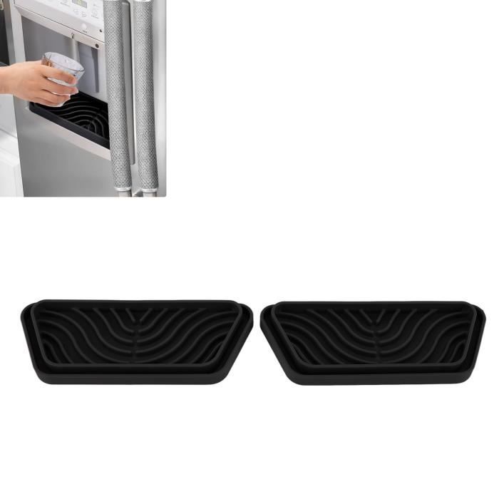 Pour LG | Bac collecteur de réfrigérateur pour distributeur de glace et d' eau | Coupe personnalisée haut de gamme | Magnétique | MultiDoor, SideBySide - Modèle 2 - France