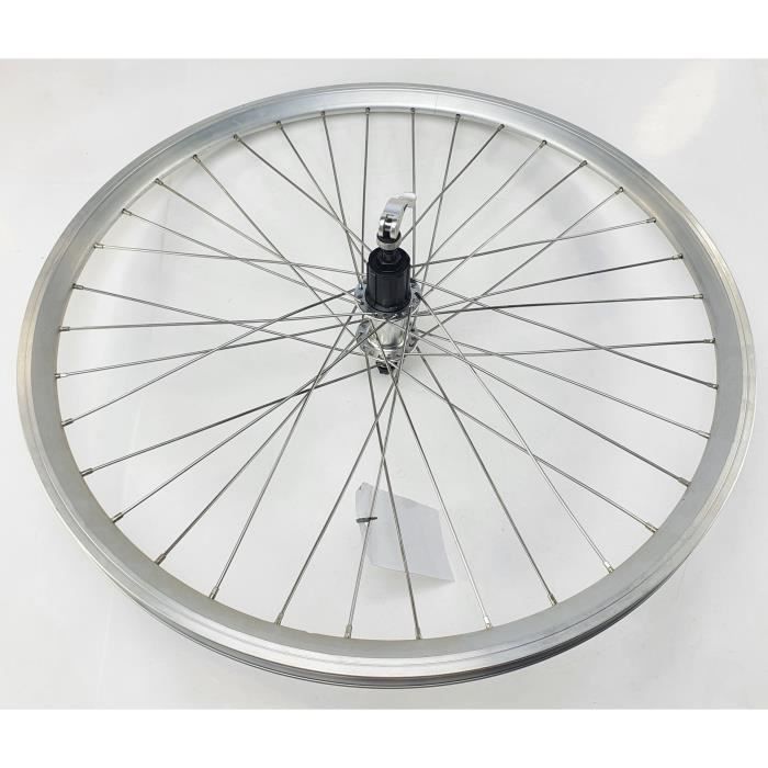 Exal XL 25 Front Wheel 26x1.90 559-25 36 Hole With Eyelets Silver TX500