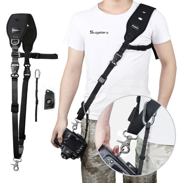 TARION Sangle Appareils Photo Réglable Courroie Appareil Photo pour Caméra Reflex DSLR SLR