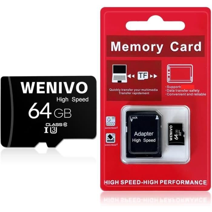 Carte Mémoire Microsdxc 512 Go Avec Usb Type C Lecteur De Carte, Gaming Plus Série, Vitesse