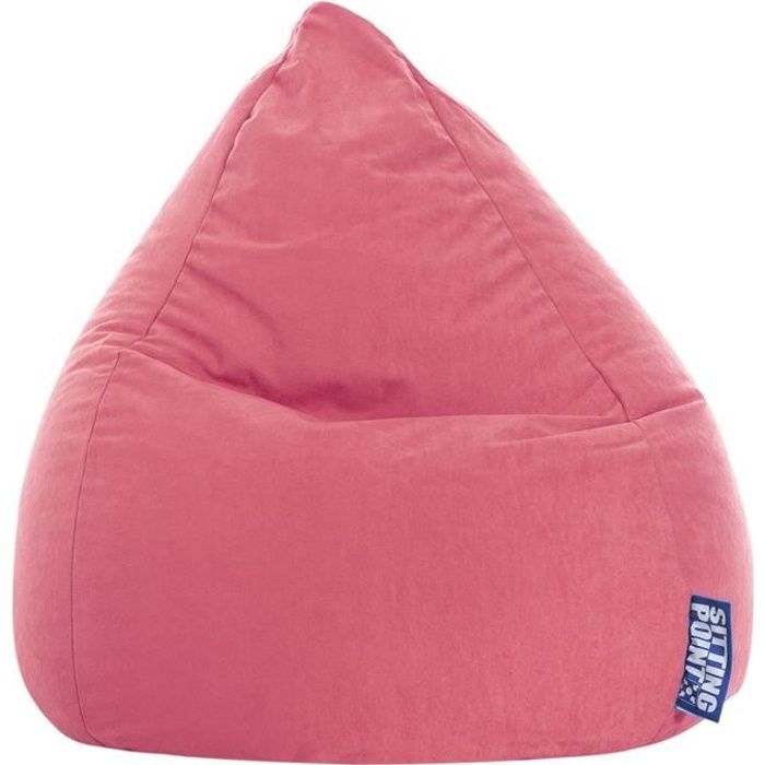 Pouf - SITTING POINT - Easy L Rose - Polyester - Contemporain - 1 place