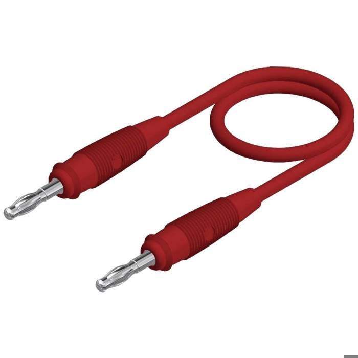 Lot 5 Prises Bananes Mâles 4mm – Avec Câbles Souples 100cm – Pour Tests électriques