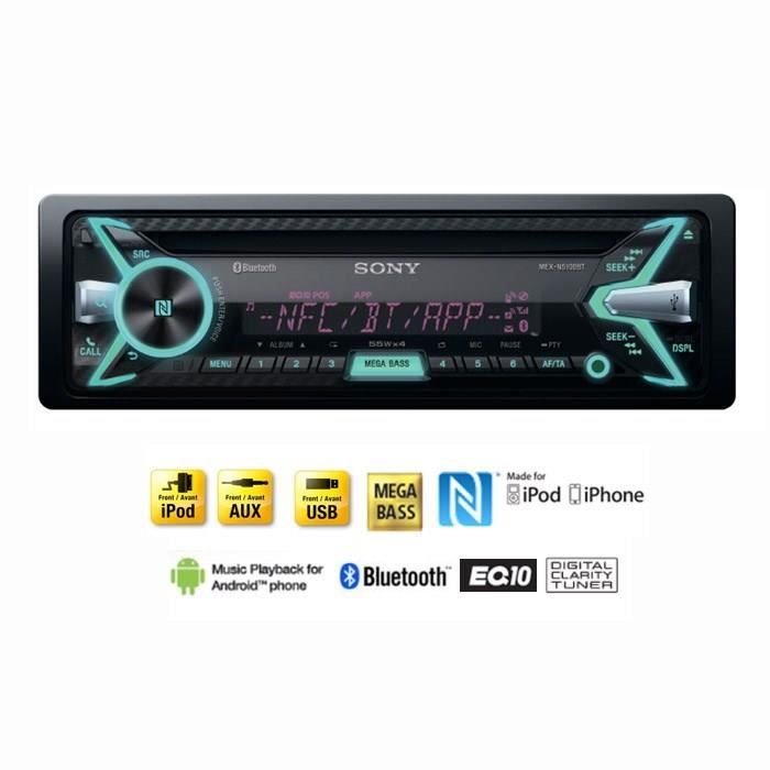 SONY MEXN5100BT Autoradio bluetooth USB iPod iPhone Cdiscount Auto