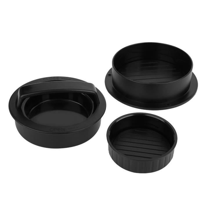 Moule à Hamburger LEKUè – Silicone Pour 2 Burgers, Neuf Sans Boîte
