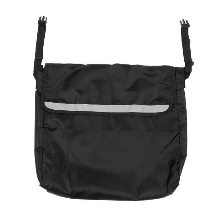sac de transport pour fauteuil roulant electrique accessoires de rangement pour fauteuil roulant noir cdiscount sante mieux vivre
