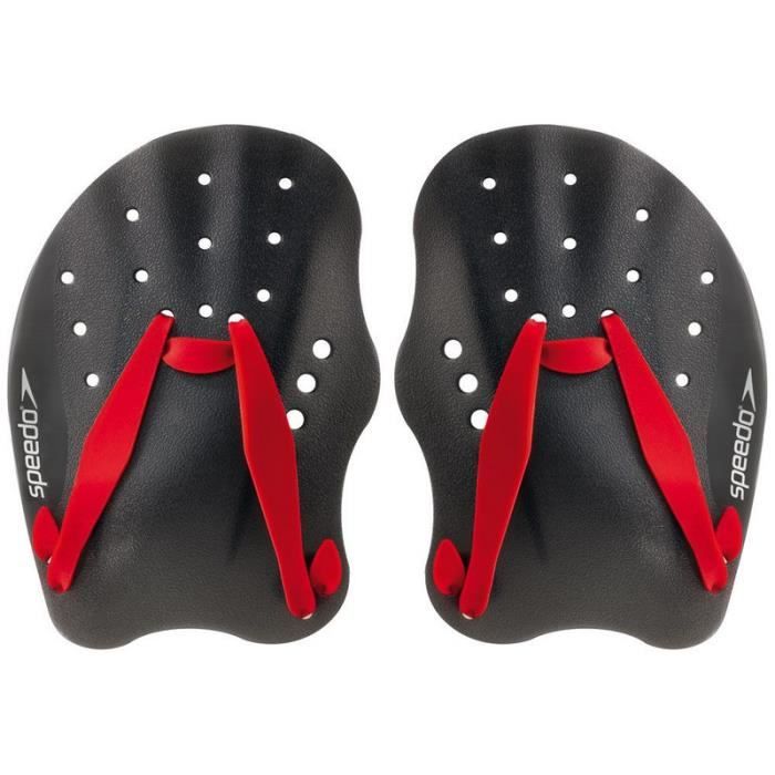 Paddles De Natation Speedo Tech - Pour Entraînement Bras - Hydrodynamique Avec Trous