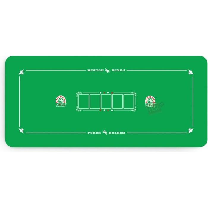 Nappe de table en feutre pour table de Craps - 91,44 cm x 182,88 cm