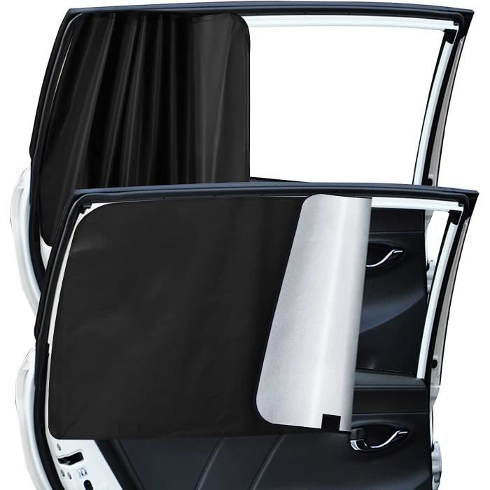 Pare-soleil Magnétique Pour Voiture - Protection UV Enfants - 2 Pièces Latérales