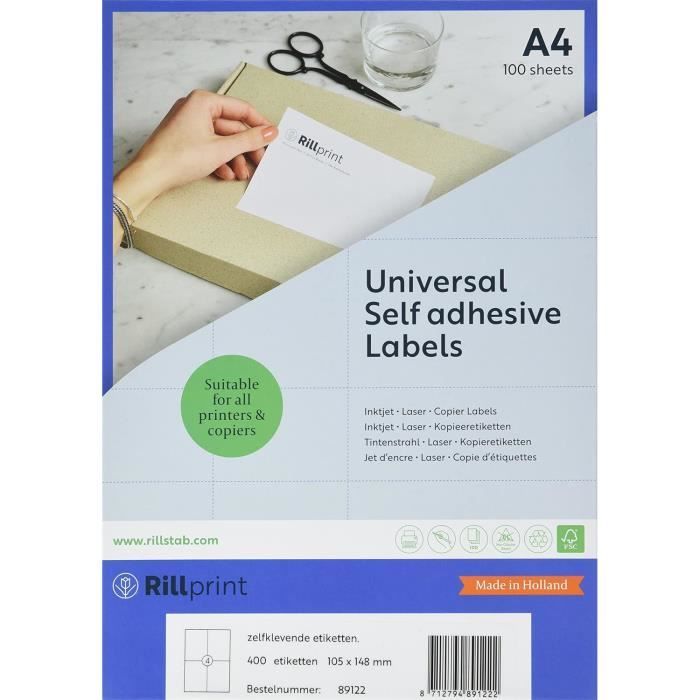 Lot De 25 Feuilles Adhésives Transparentes Koala - Format 9x12 Pouces - Pour Plastifier Documents Sans Machine