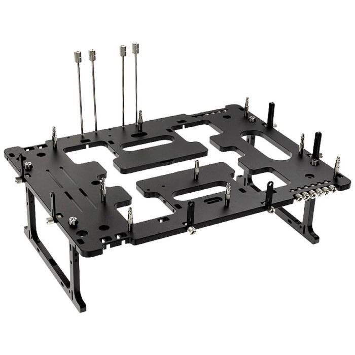 Banc dessai – STREACOM – Boîtier noir – Mini ITX – Léger en aluminium anodisé