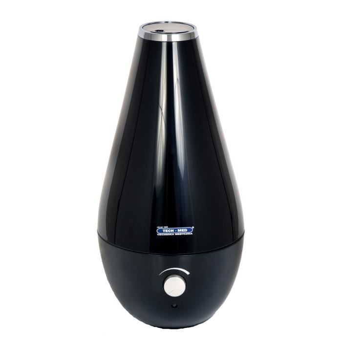 Humidificateur à ultrasons TECH-MED LOTOS - Fonction de diffusion darômes - Pour pièces de 20m2