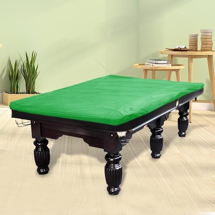 Housse de table de billard - COLAXI - Marron - 8 pieds - Imperméable
