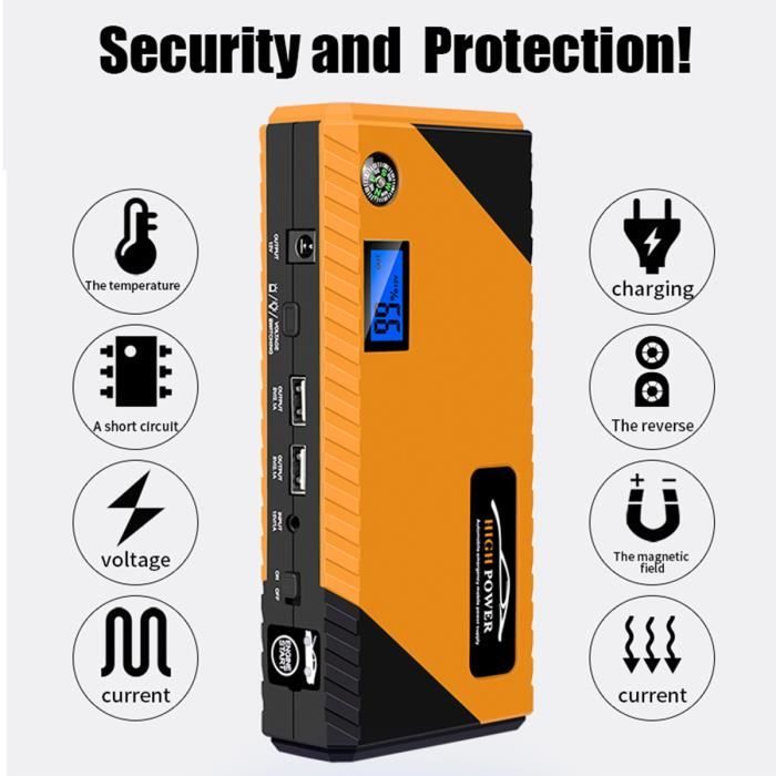 99800mah Booster Batterie Demarreur De Voiture Portable Jump