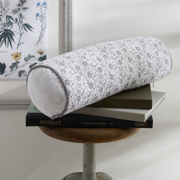 Coussin Polochon TODAY CHARME Imprimé Capucine 45 x 15 cm - vue 2