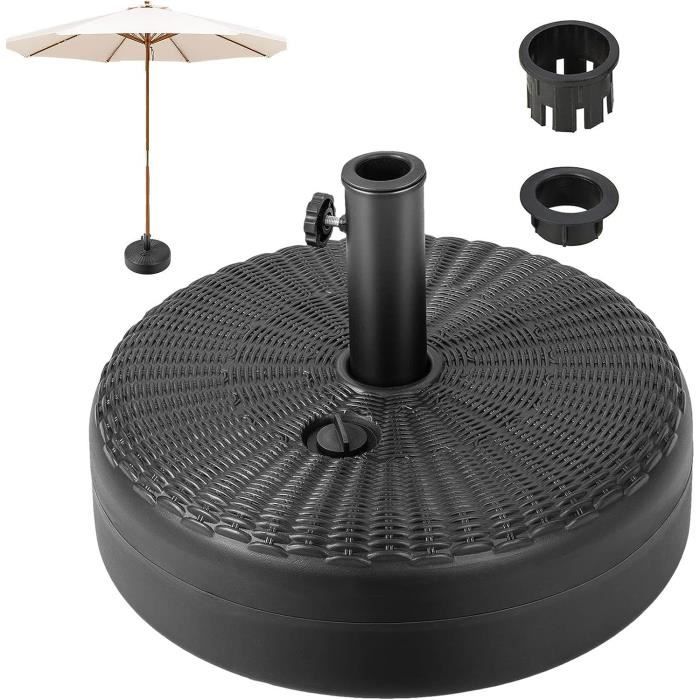 Base pour parapluie IPAE Progarden 20 L Noir polypropylène (58 X 15 cm) main image 1