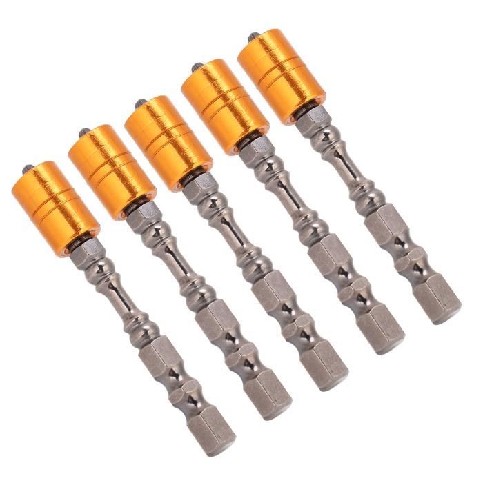 Grignoteuse Metal Lot De 3 Porte-Embouts Magnétiques JNTMIKUN - Pour Visseuse 1/4 Et Cloisons Sèches Embout Dewalt