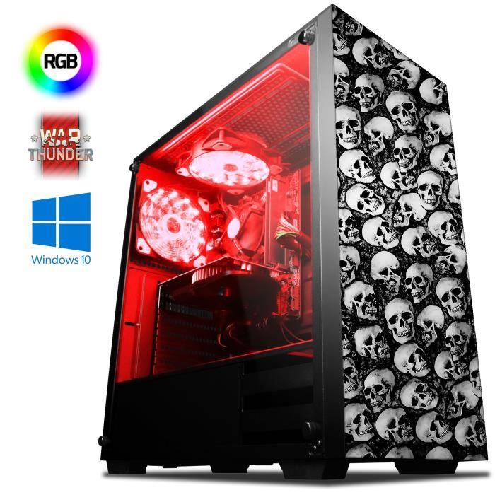 Achat Ordinateur de bureau VIBOX Theta 31 PC Gamer Ordinateur avec War Thunder Jeu Bundle, Windows 10 OS (4,0GHz AMD FX Quad-Core Processeur , Nvidia GeForce G pas cher