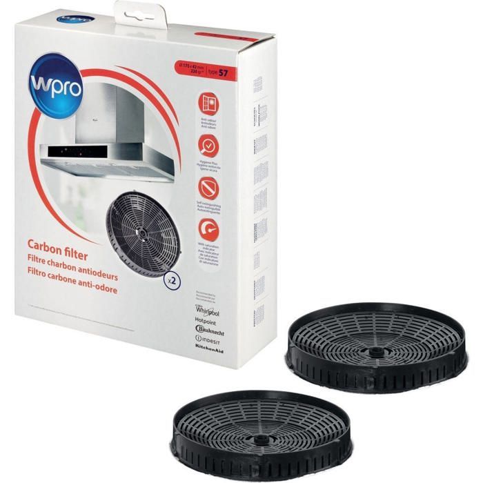 Filtre à pour hotte Whirlpool AMC072