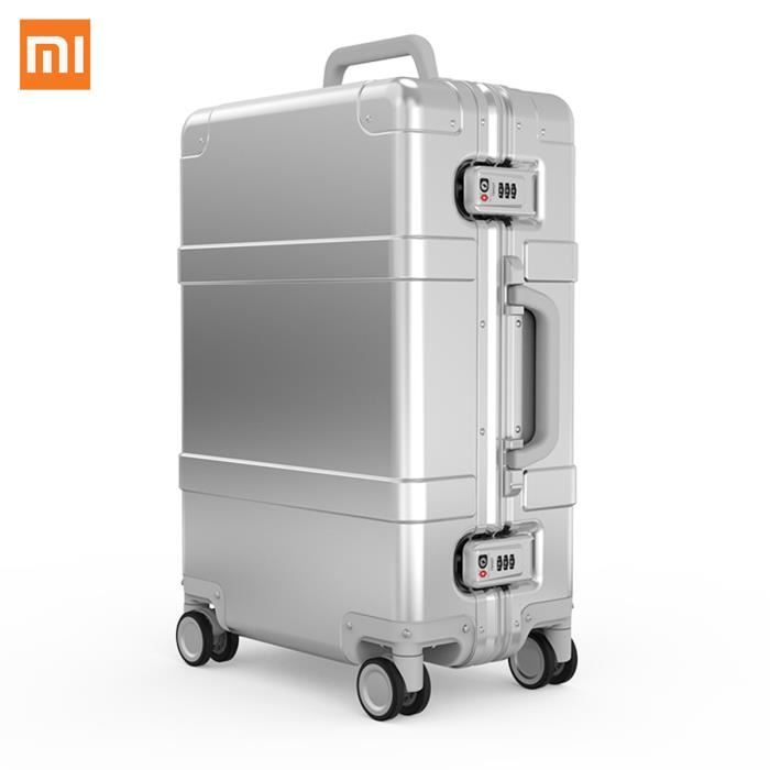 Xiaomi Valise Aluminum 8 Roues 55x37 5x21 5 Cm Argent Achat