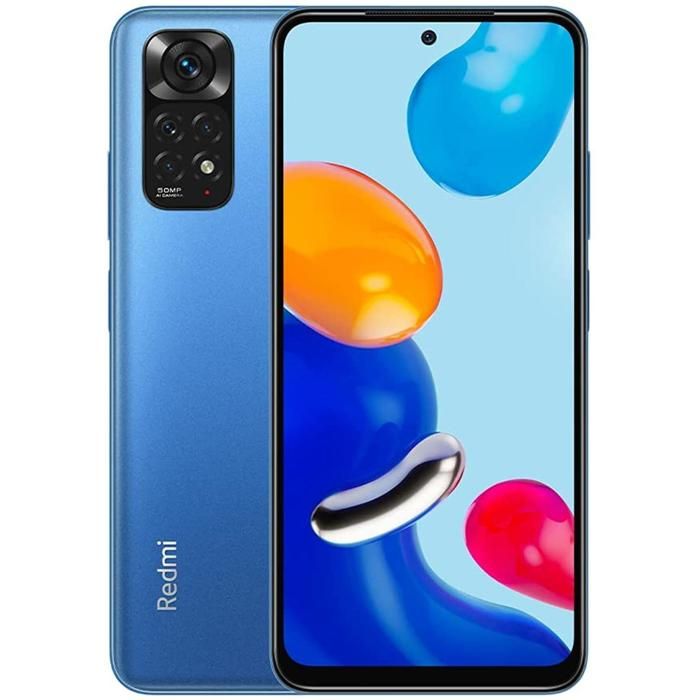 Smartphone XIAOMI Redmi Note 11 6 Go RAM Écran AMOLED 6.43 po