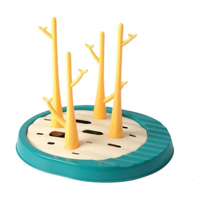 Egoutte biberon Reer - 21041 - Seche-biberon Pliable 9 Positions de sechage, ideal pour Les Premiers equipements - Puériculture & Eveil bébé