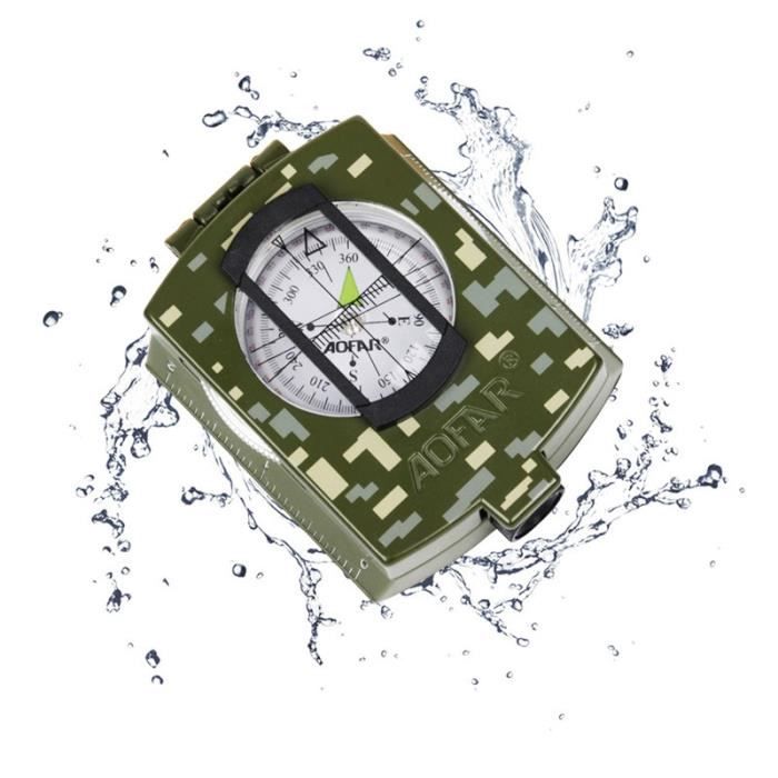 Boussole Militaire Professionnelle, Boussole Imperméable IP65