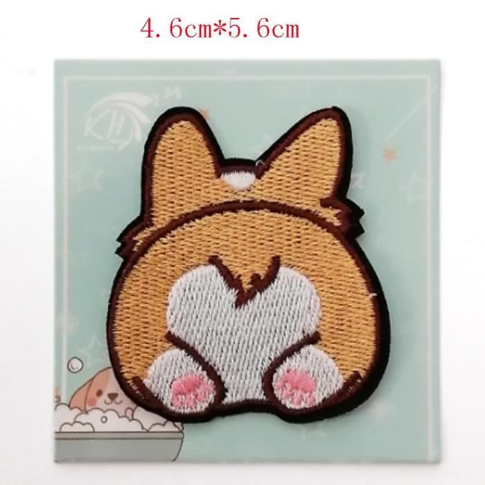 Patchs Cœur Multicolores REQAG - Lot De 44 - Brodés - À Repasser Ou à Coudre - Pour Vêtements Et Accessoires