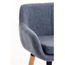 Lot de 2 tabourets de bar lincoln tissu naturel
