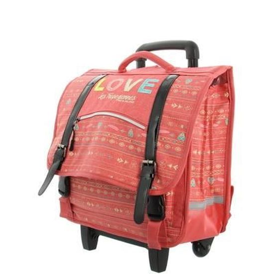 Cartable a on sale roulette les tropeziennes