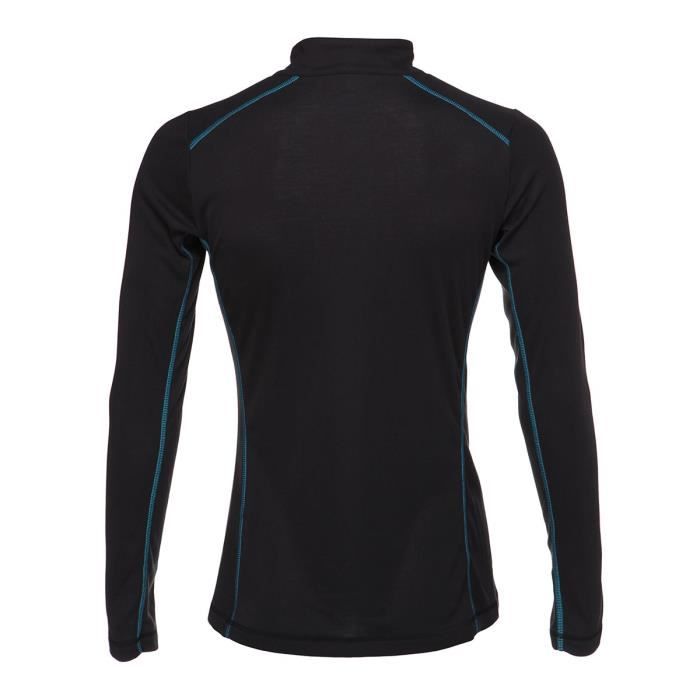 MILLET Sous v tement thermique zipp Carline Homme Noir