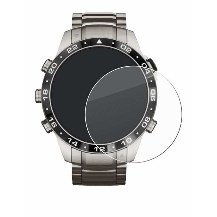 Protection D'écran AtFoliX Pour Garmin Descent Mk2S - Verre Hybride 9H, Anti-choc, Made In Germany