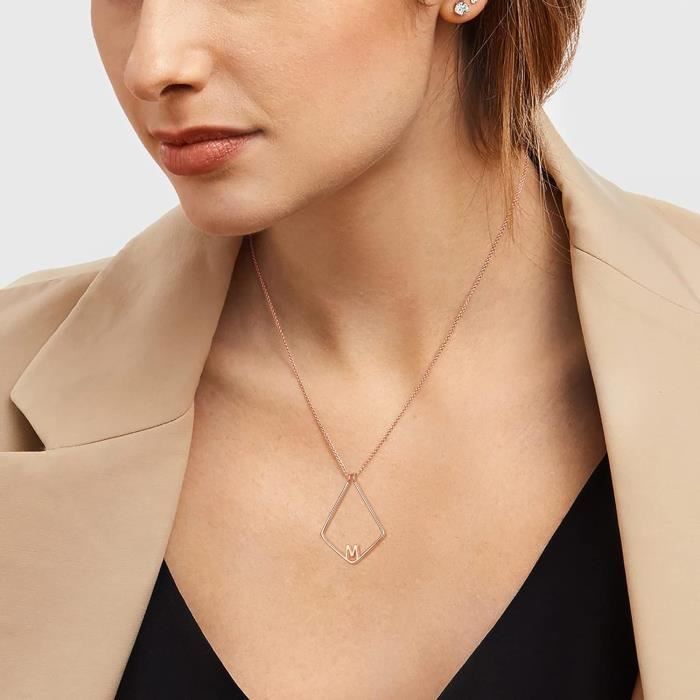 Collier porte hotsell bague