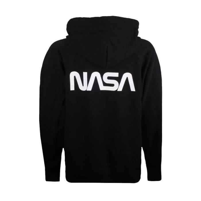 NASA Sweat a capuche Femme Noir Cdiscount Pret a Porter