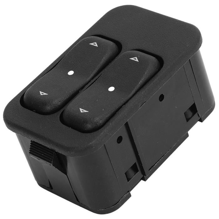 Interrupteur Vitre électrique Avant Gauche Pour Nissan Juke, Leaf, Rogue - Noir, 12 Broches, Ref 254111KA0A