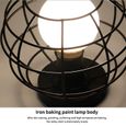 Suspension Lustre abat-jour Led Design Rétro E27 pour Salon Loft Sans ampoule TYPE 8-2