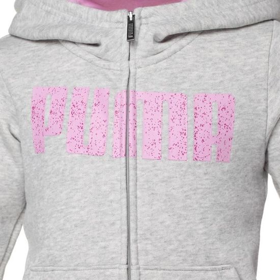 sweat puma enfant gris