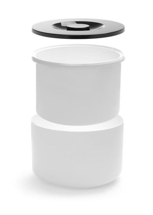 Seau à Glace Hendi BarUp 5L, Double Paroi En Polystyrène – Garde La Glace Froide Longtemps, Parfait Pour Bars Et Restaurants