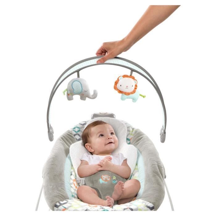 Ingenuity candler smartbounce automatic bouncer top