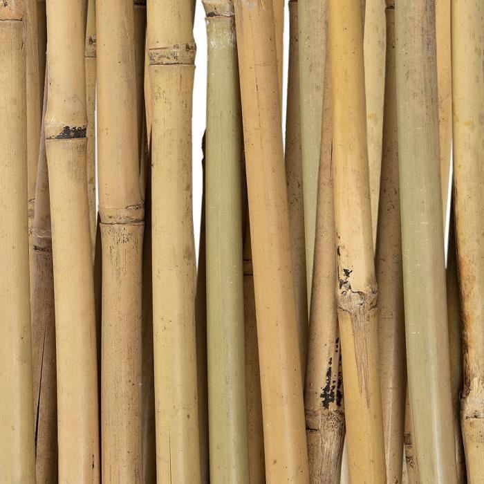Clôture En Treillis Extensible En Bois De Bambou Predolo - Idéale Pour Plantes Grimpantes Et Protection Jardin