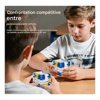 Cube Labyrinthe Maze Ball - Casse-tête 3D Avec Bille - Jeu éducatif, Défi De Concentration - 8,5 Cm Cube