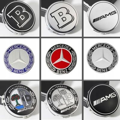 Juxinchang- 4pcs Centre De Roue 75mm Full Noir Mercedes Benz Logo Cache  Moyeu Jante Emblème - Cdiscount Auto