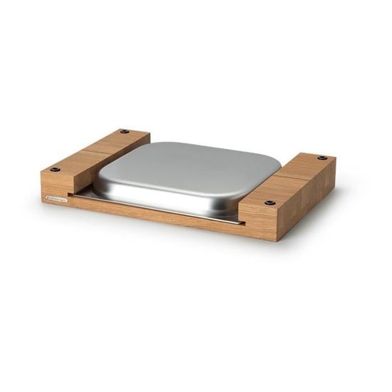 Planche à découper en bois bac inox 39x27cm Continenta