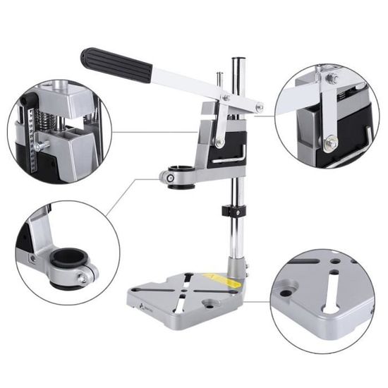 PERCEUSE ÉLECTRIQUE ROTATIF OUTIL Stand Support Stable fraise de polissage Press